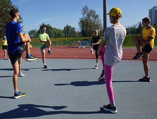 укрепляющие упражнения в клубе Balancerun